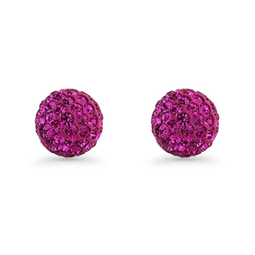 Full Ball Stud Earrings